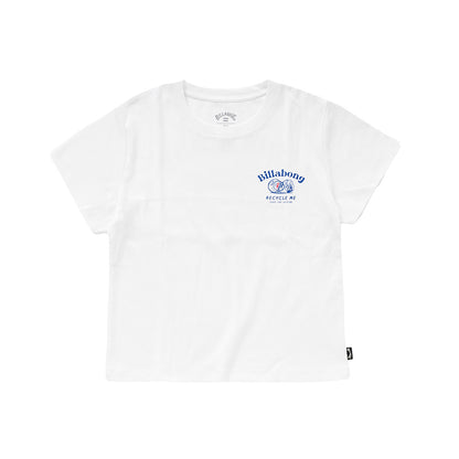 【BILLABONG × ORION】ベビーフィットTシャツ ARCH （カラー：WHITE）
