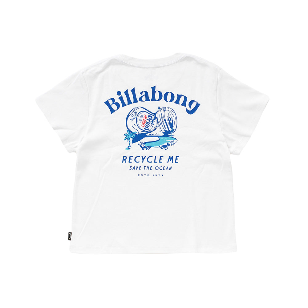 【BILLABONG × ORION】ベビーフィットTシャツ ARCH （カラー：WHITE）