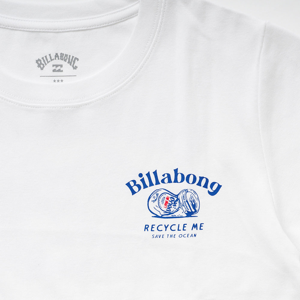 【BILLABONG × ORION】ベビーフィットTシャツ ARCH （カラー：WHITE）