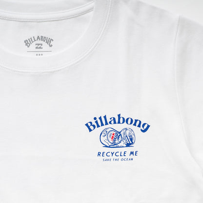 【BILLABONG × ORION】ベビーフィットTシャツ ARCH （カラー：WHITE）