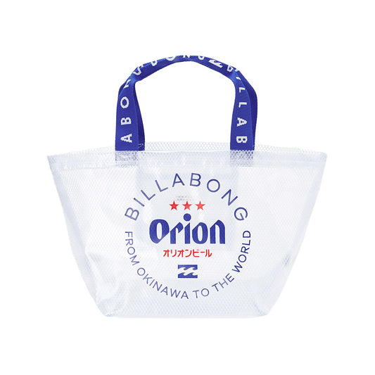 【BILLABONG × ORION】ビーチミニトート （カラー：WHITE）