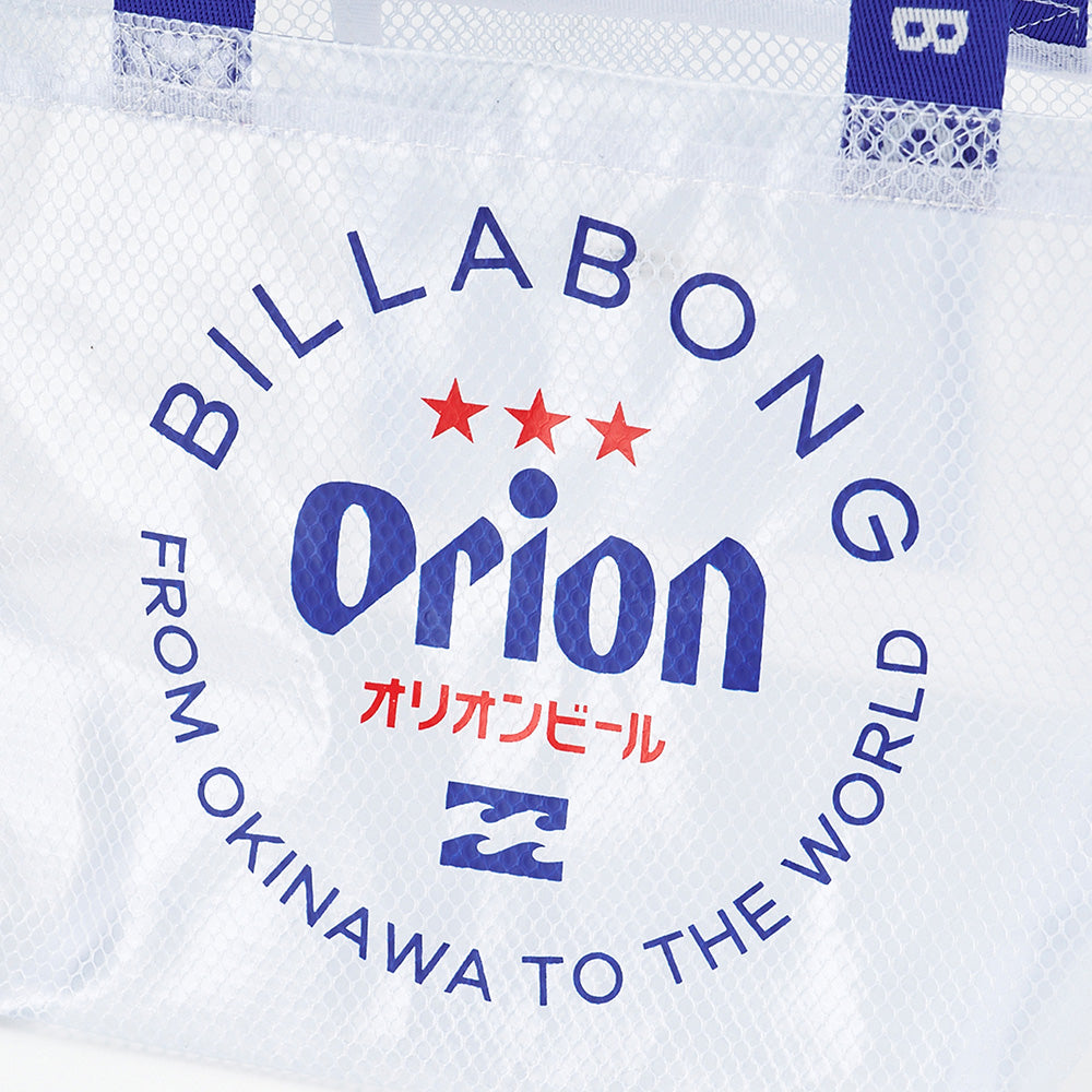 【BILLABONG × ORION】ビーチミニトート （カラー：WHITE）