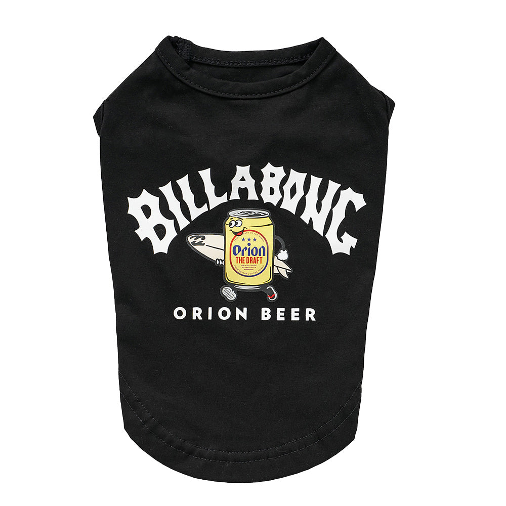【BILLABONG × ORION】ペット専用ドッグタンク（カラー：BLACK）