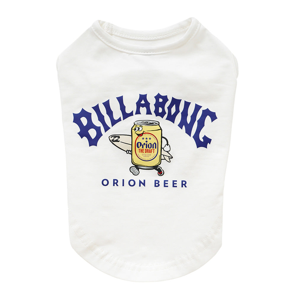 【BILLABONG × ORION】ペット専用ドッグタンク（カラー：WHITE）
