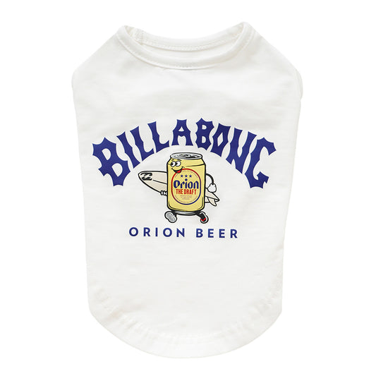 【BILLABONG × ORION】ペット専用ドッグタンク（カラー：WHITE）
