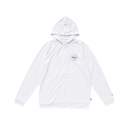 【BILLABONG × ORION】メンズラッシュジップフード （カラー：WHITE）