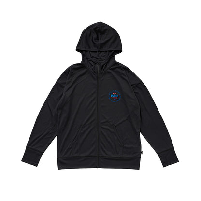 【BILLABONG × ORION】レディースラッシュジップフード （カラー：BLACK）