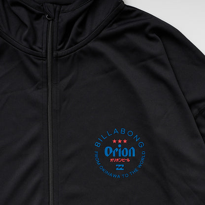 【BILLABONG × ORION】レディースラッシュジップフード （カラー：BLACK）