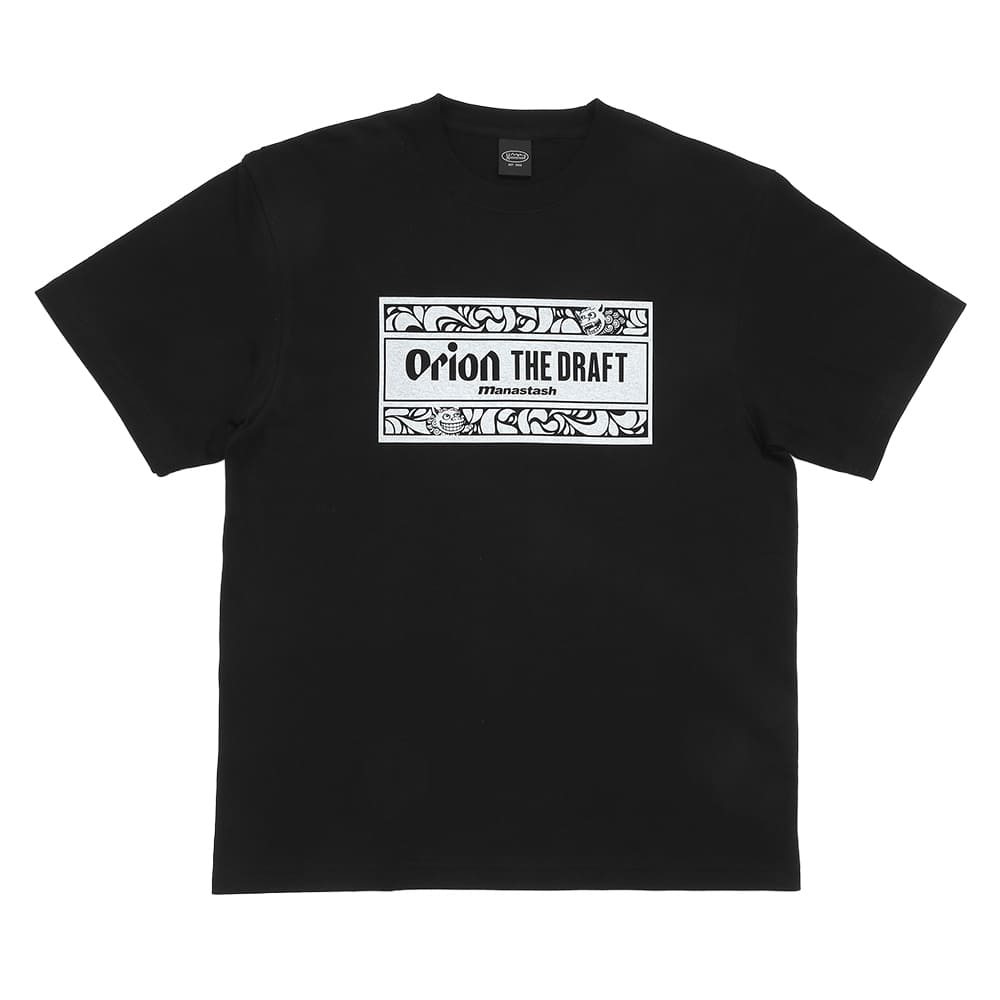 【MANASTASH×ORION】 ORION THE DRAFT BLACK Tシャツ