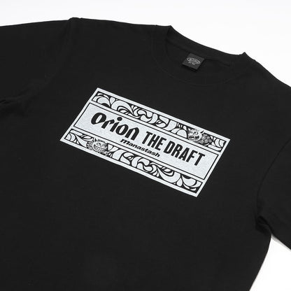 【MANASTASH×ORION】 ORION THE DRAFT BLACK Tシャツ