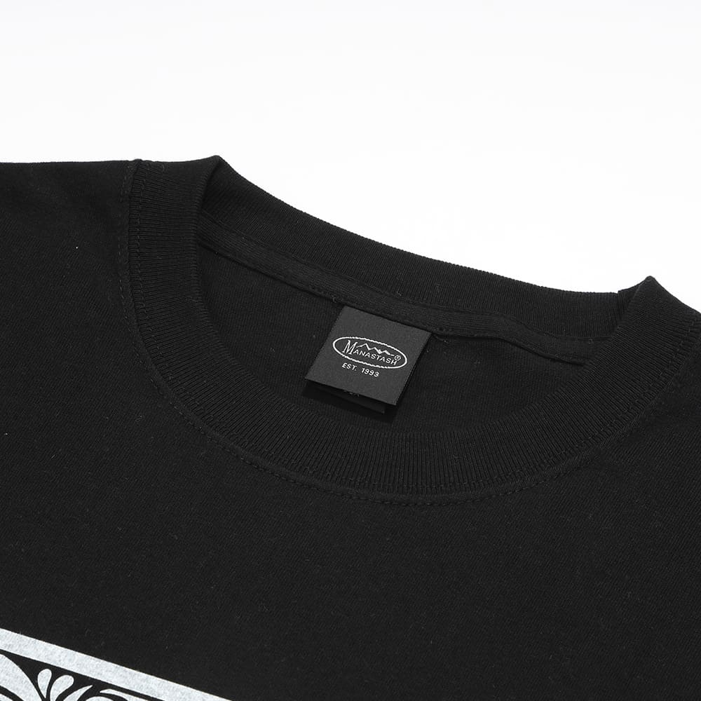 【MANASTASH×ORION】 ORION THE DRAFT BLACK Tシャツ