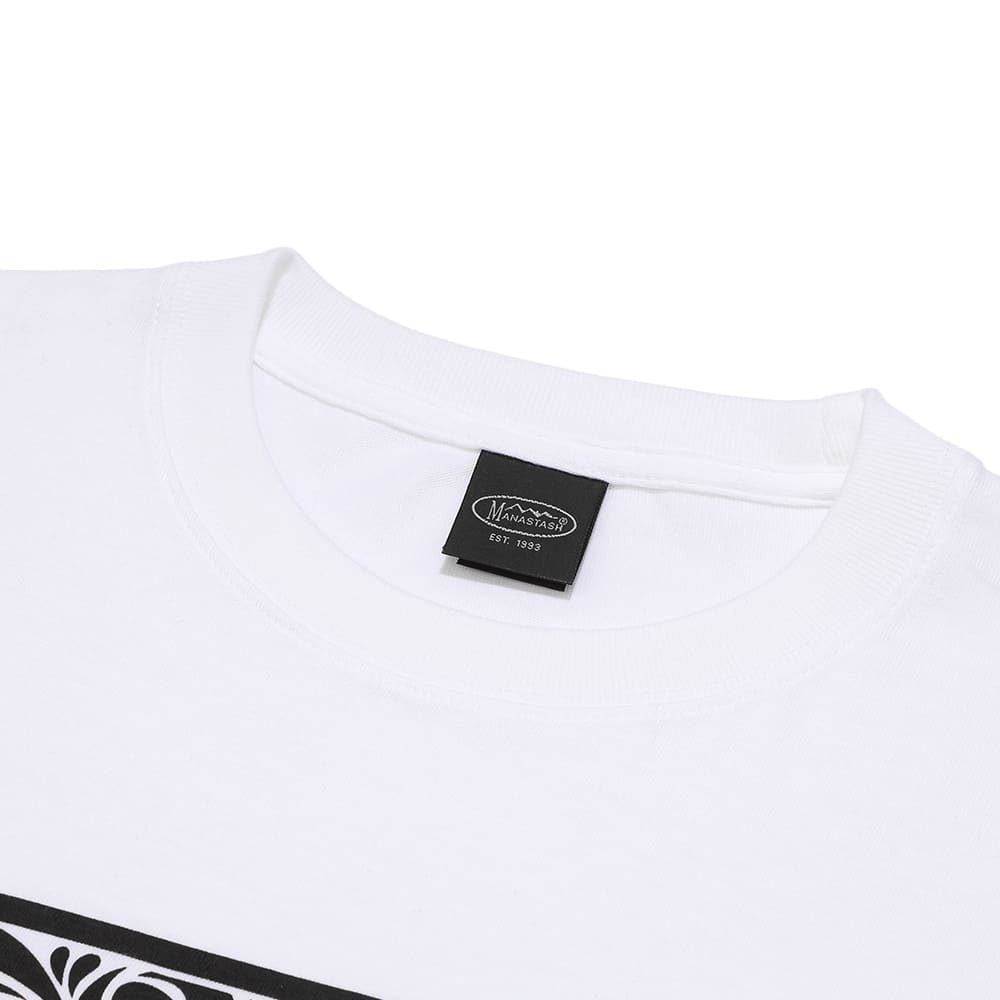 【MANASTASH×ORION】 ORION THE DRAFT WHITE Tシャツ
