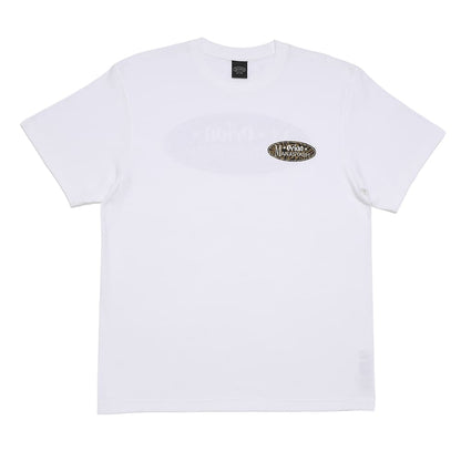 【MANASTASH×ORION】 山猫オーバル WHITE Tシャツ