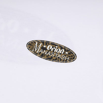 【MANASTASH×ORION】 山猫オーバル WHITE Tシャツ