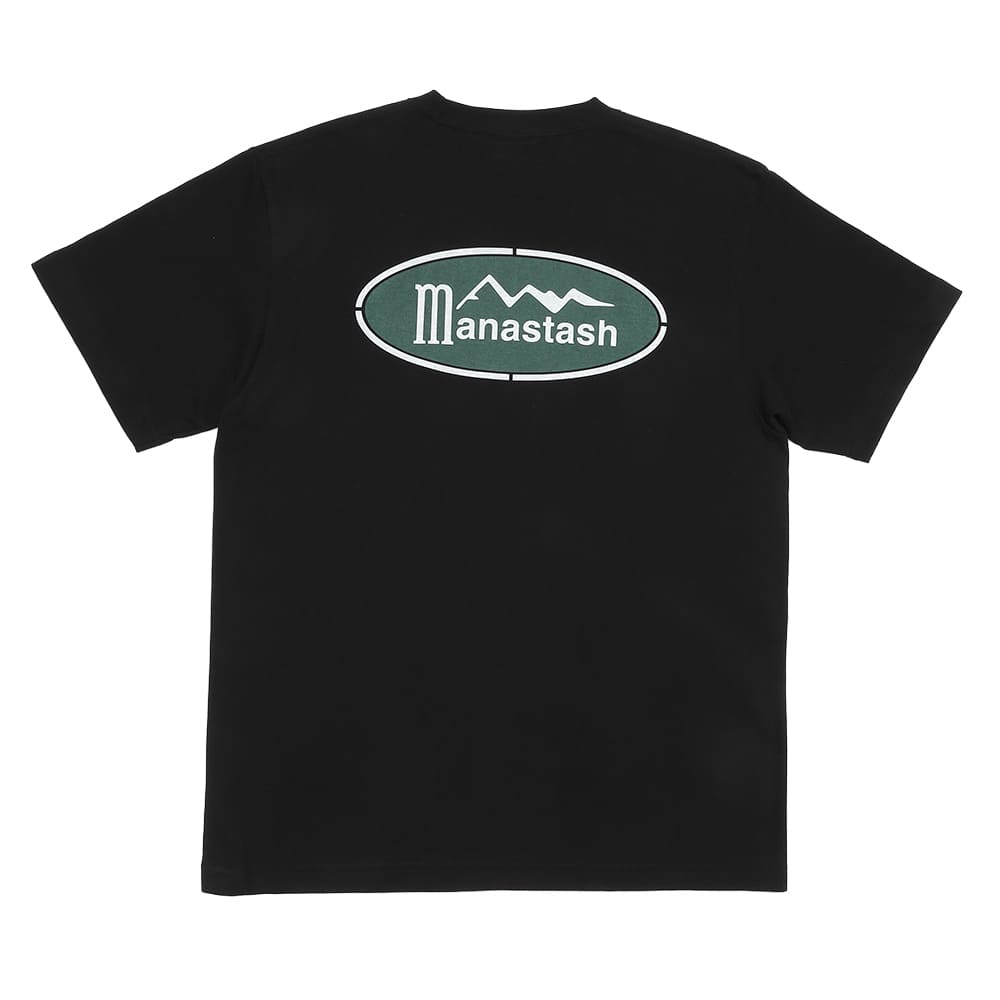 【MANASTASH×ORION】  LOGO BLACK Tシャツ