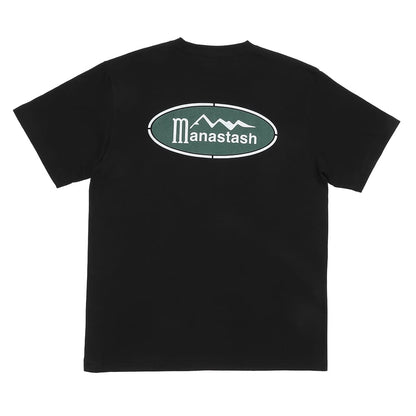 【MANASTASH×ORION】  LOGO BLACK Tシャツ