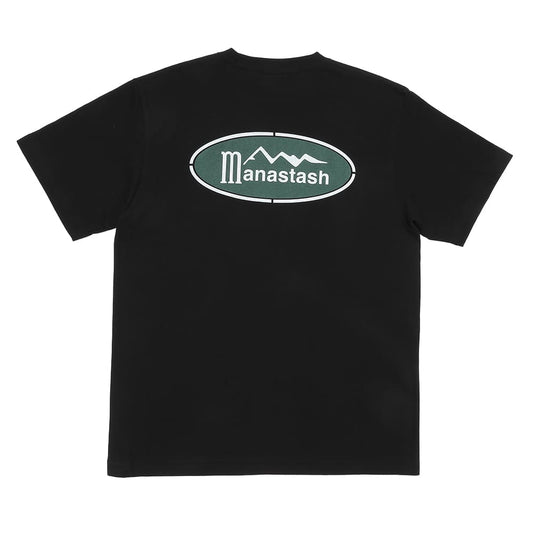 【MANASTASH×ORION】  LOGO BLACK Tシャツ