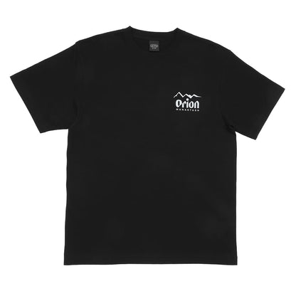 【MANASTASH×ORION】  LOGO BLACK Tシャツ