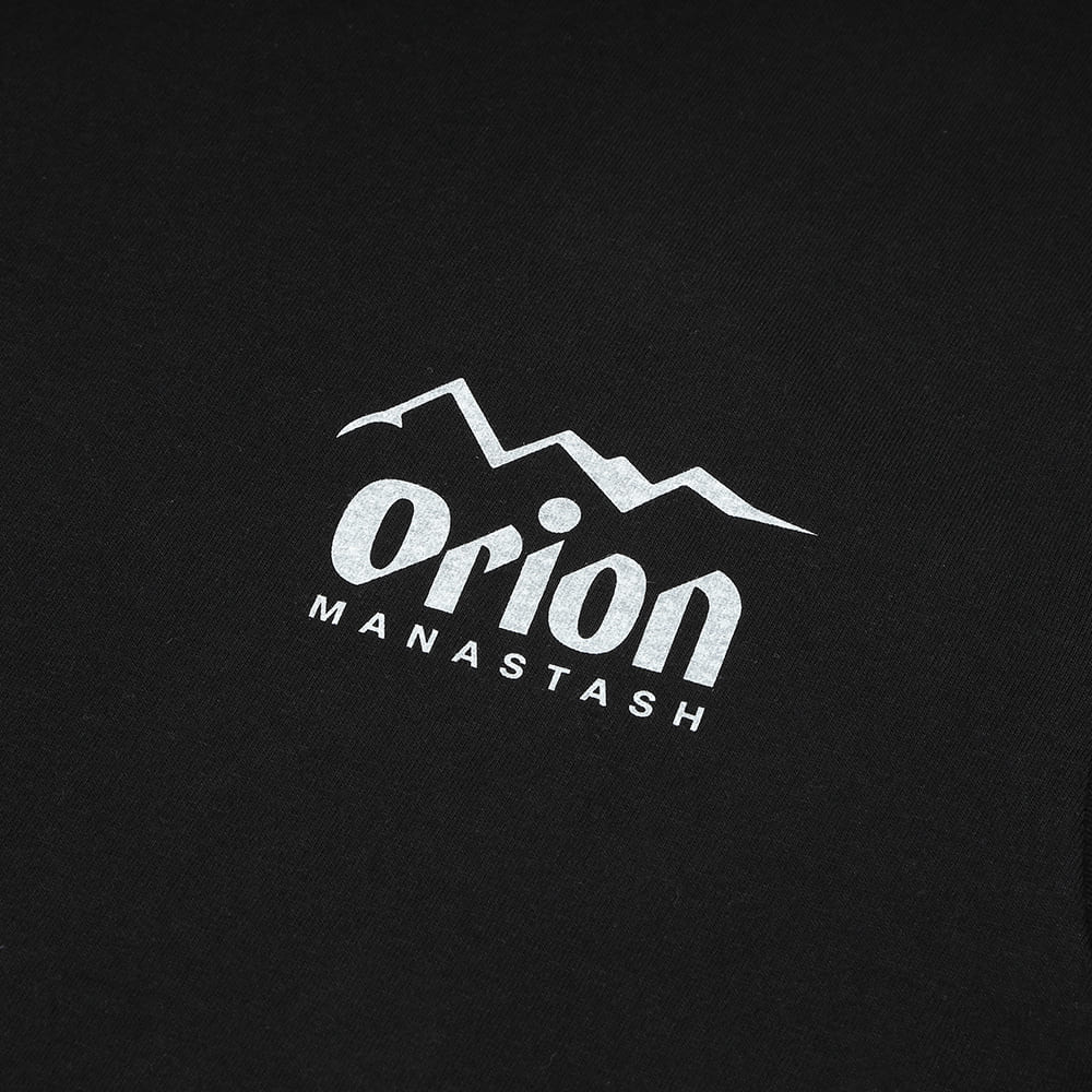 【MANASTASH×ORION】  LOGO BLACK Tシャツ