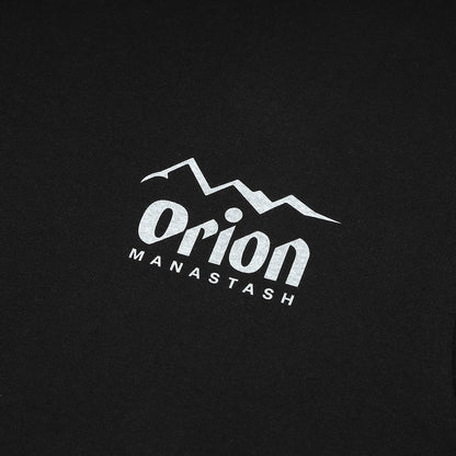 【MANASTASH×ORION】  LOGO BLACK Tシャツ