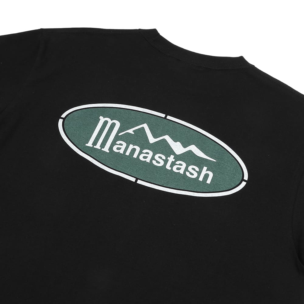 【MANASTASH×ORION】  LOGO BLACK Tシャツ