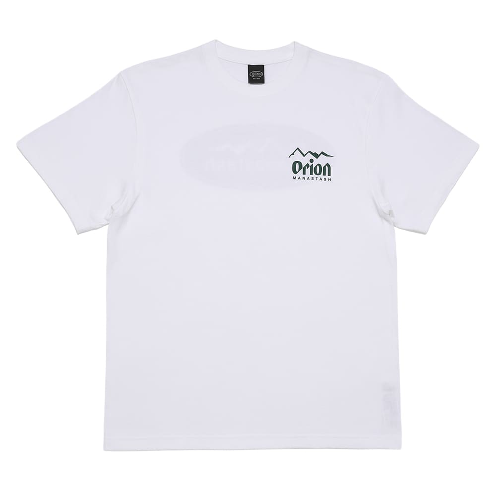 【MANASTASH×ORION】  LOGO WHITE Tシャツ