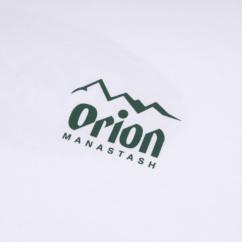 【MANASTASH×ORION】  LOGO WHITE Tシャツ