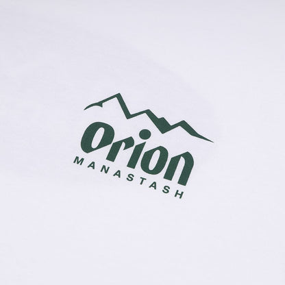 【MANASTASH×ORION】  LOGO WHITE Tシャツ