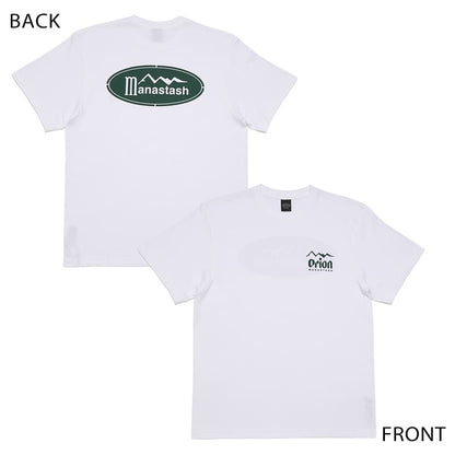 【MANASTASH×ORION】  LOGO WHITE Tシャツ