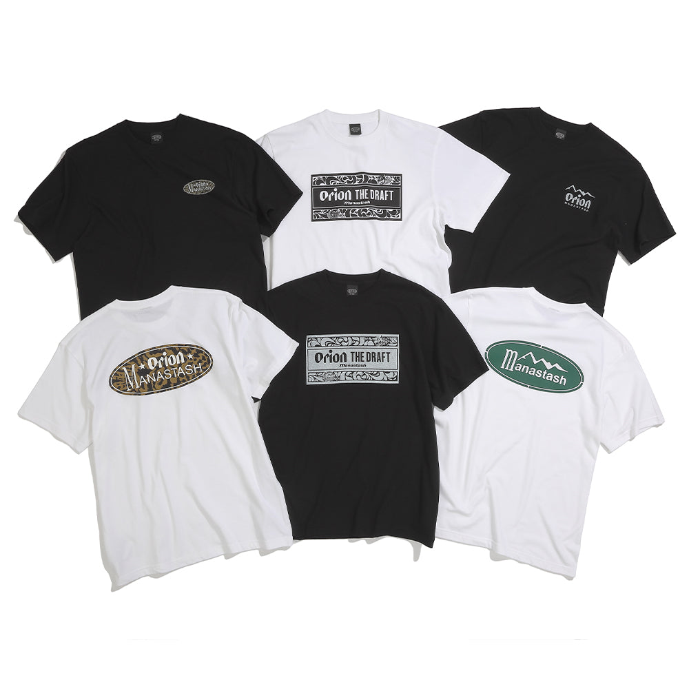 【MANASTASH×ORION】 ORION THE DRAFT BLACK Tシャツ