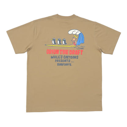 【ORION×SURF DAYS】 26 SUMMER 機能性 Tシャツ （カラー：ベージュ）
