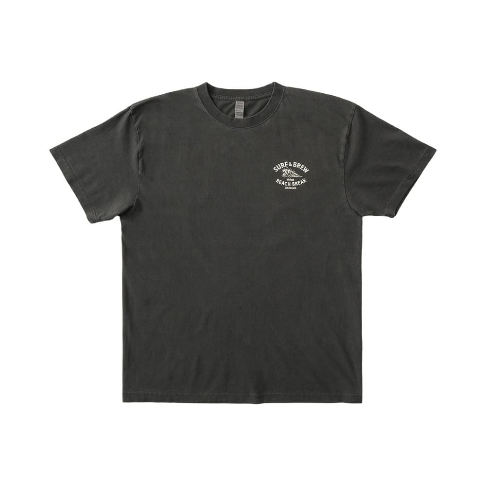 半袖Tシャツ　SURF&BREW　カラー：BLACK