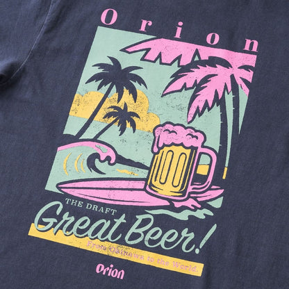 半袖Tシャツ　GREAT BEER　カラー：NAVY