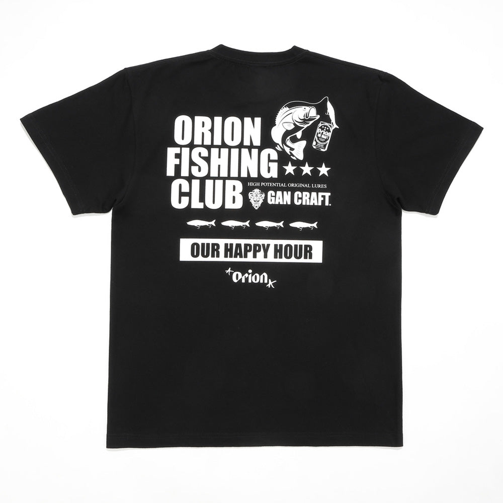 GANCRAFT×Orion S/S TEE　BLACK