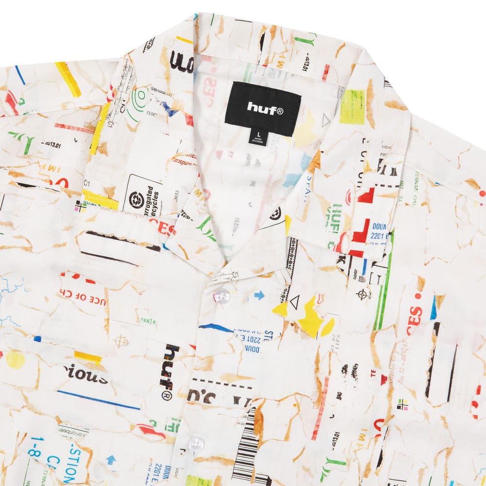 HUF X ORION COLLAGE S/S SHIRT – オリオンビール公式通販