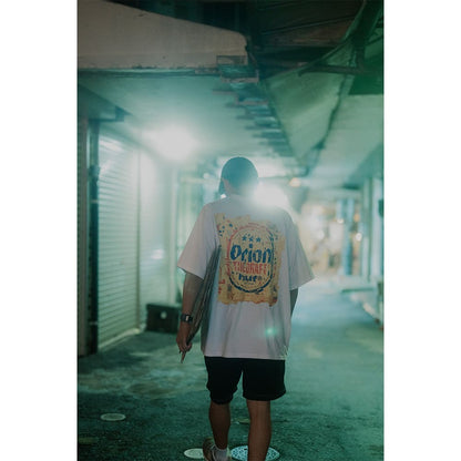 HUF X ORION DRAFT S/S TEE　BLACK