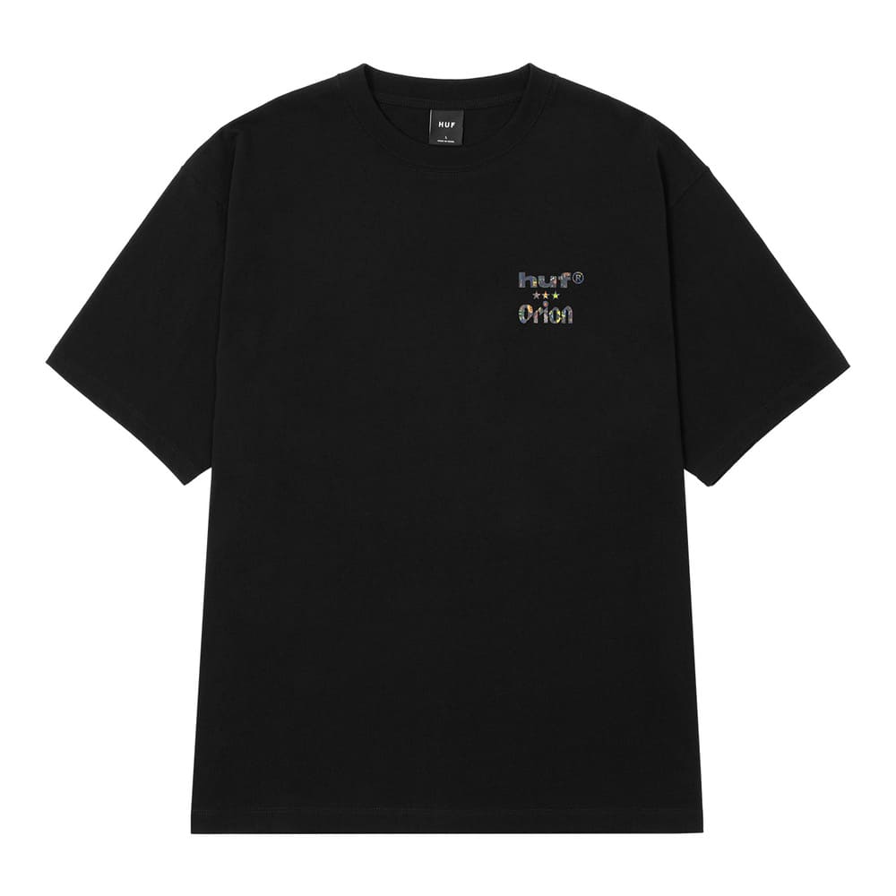 HUF X ORION DRAFT S/S TEE　BLACK