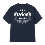 HUF X ORION WORLDWIDE S/S TEE　NAVY