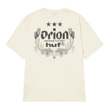 HUF X ORION WORLDWIDE S/S TEE　NATURAL