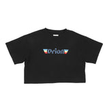 ORION×Ungrid ショート丈orionロゴTee (BLACK）