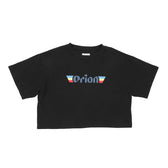 ORION×Ungrid ショート丈orionロゴTee (BLACK）