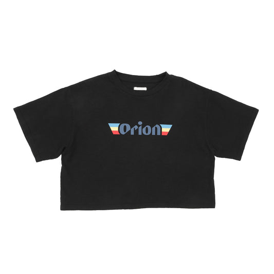 ORION×Ungridｼｮｰﾄ丈orionﾛｺﾞTee (ブラック）