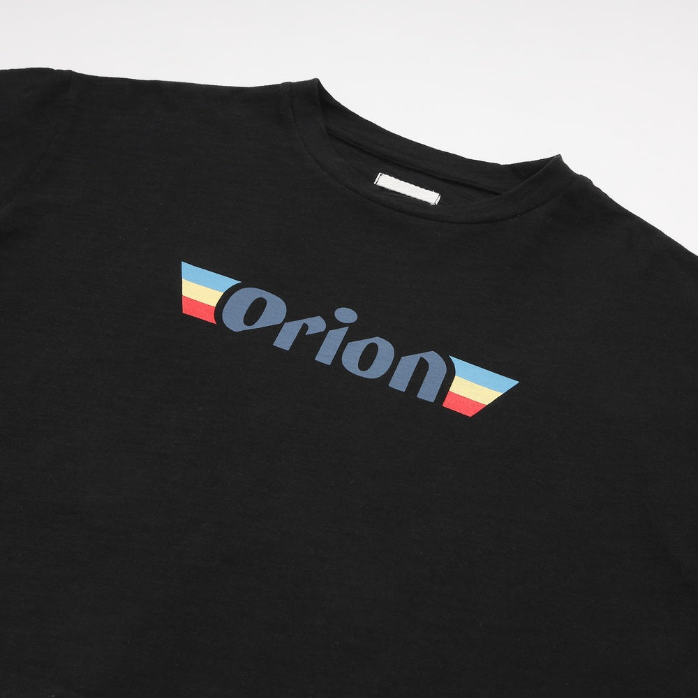 ORION×Ungridｼｮｰﾄ丈orionﾛｺﾞTee (ブラック）
