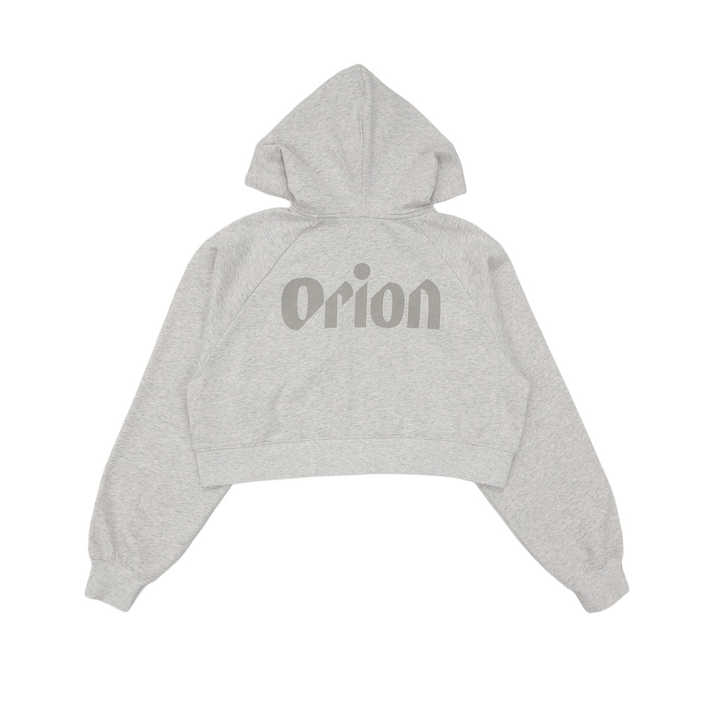 ORION×Ungridショートジップパーカー(アッシュ）