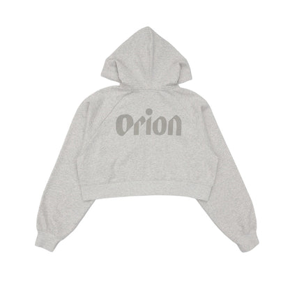 ORION×Ungridショートジップパーカー(アッシュ）