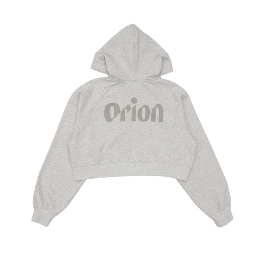 ORION×Ungridショートジップパーカー(アッシュ）