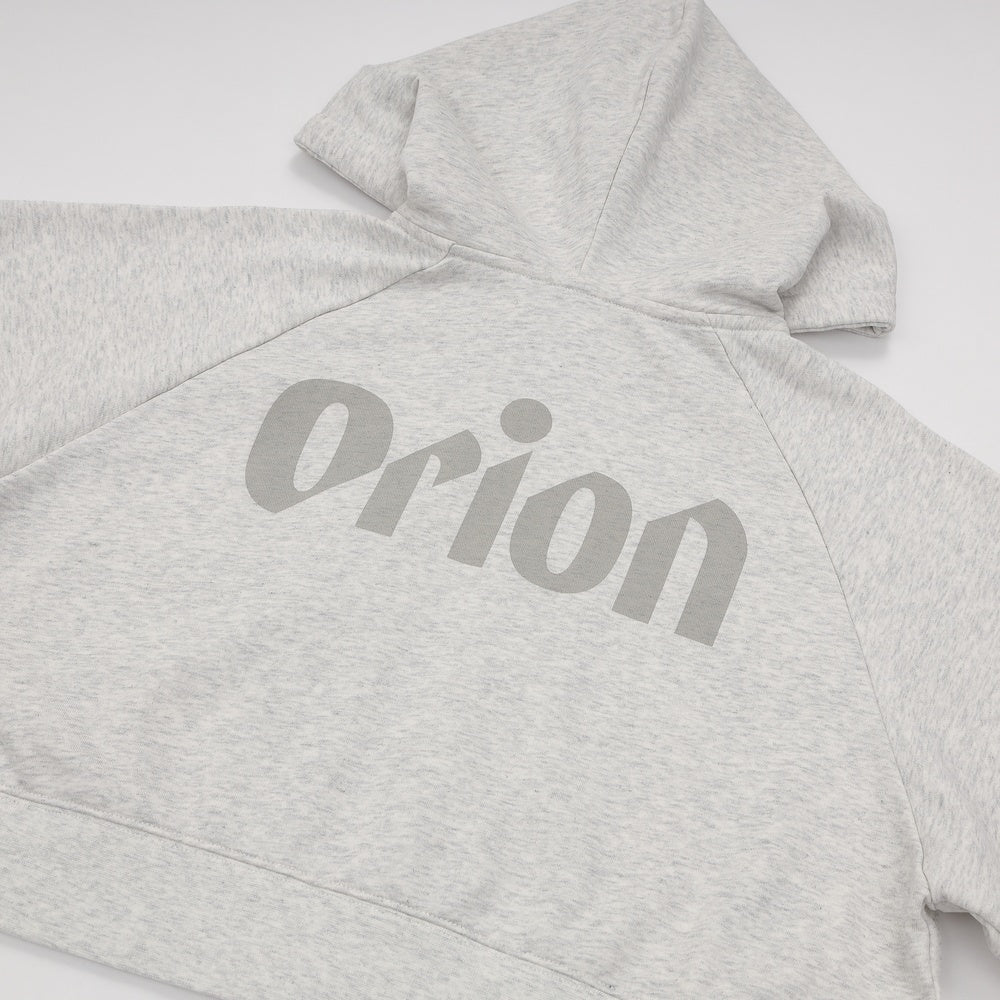 ORION×Ungridショートジップパーカー(アッシュ）