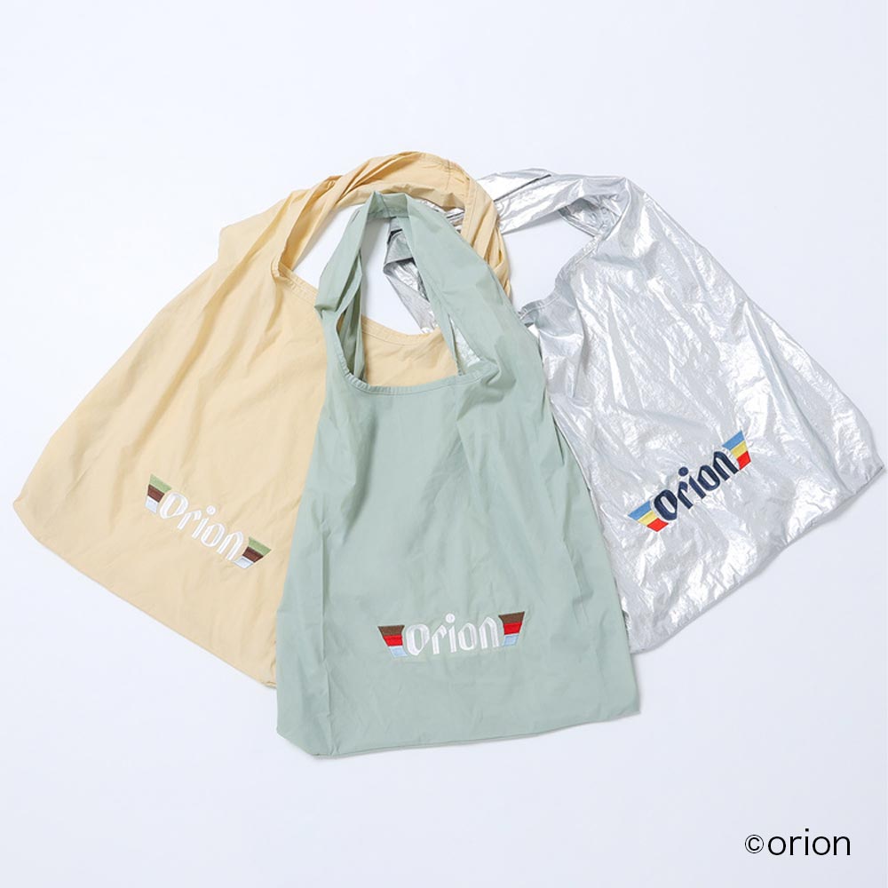 ORION×Ungrid orionロゴエコバック（SILVER）