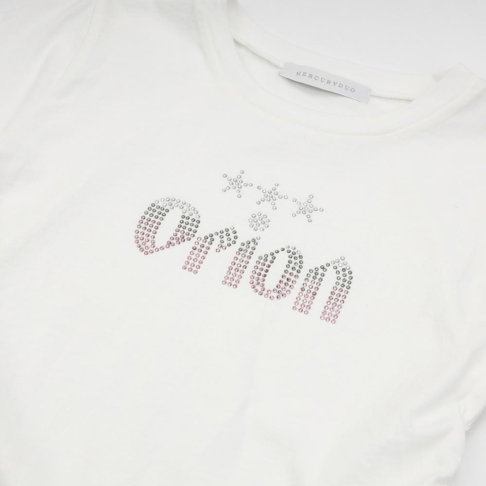 ORION×MERCURYDUO HOT FIXプリントTeeセットアップ（オフホワイト）