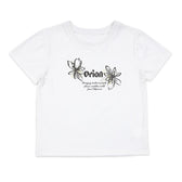 ORION×MERCURYDUO フラワーロゴプリントTee（オフホワイト）